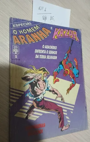 Gibis Homem Aranha número números especiais, diversos titulos. Venda avulsa.