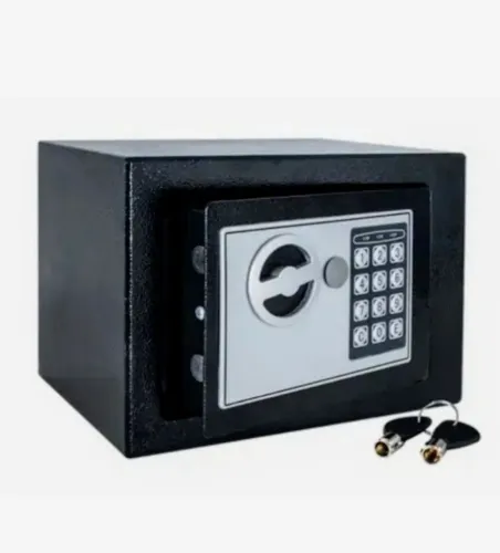 Cofre Digital Eletrônico Com Senha e Chave - produto Novo 