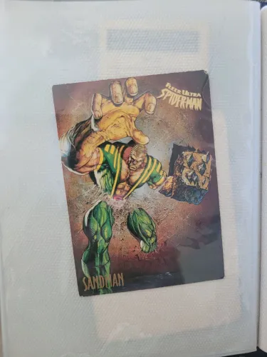 Card sandman 46  fleer ultra spider man 1995