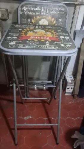 MESA DE FERRO ALTA 