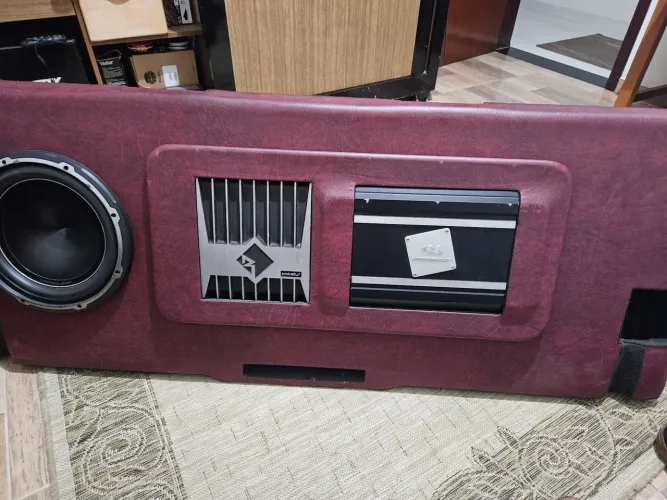 Caixa de som para c10 d10, rockFord fosgate