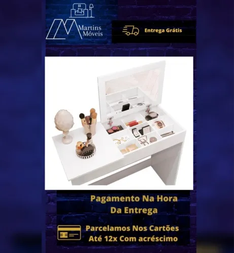 GRANDE  PROMOÇÃO PENTEADEIRA COM ESPELHO ENTREGA GRATIS E ACEITA CARTÃO