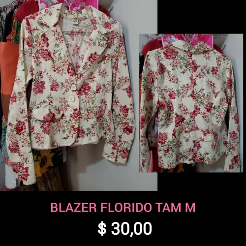 Blazer Florido Tam M