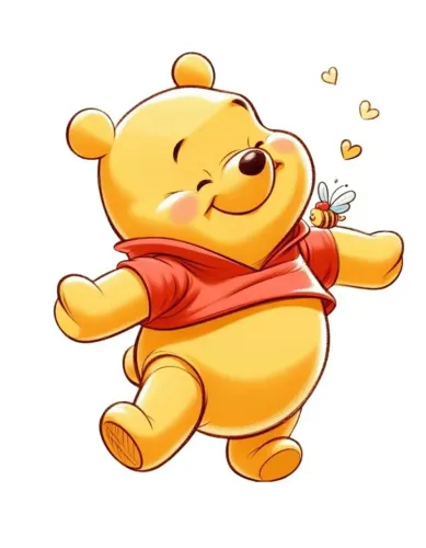 CONVITE DIGITAL INTERATIVO/URSINHO Pooh