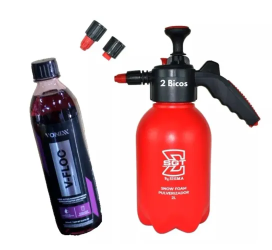 Snow Foam com Shampoo Vonixx -  Shampoozeira  Manual - Pronta Entrega