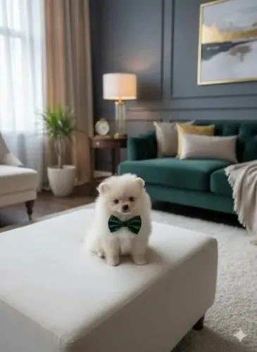 Spitz alemão macho (maravilhoso) com carteirinha