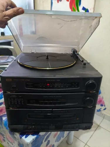 Som antigo CCE(Funciona Disco e Rádio)