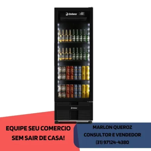 Cervejeira Imbera 485 Litros Porta de Vidro 220v