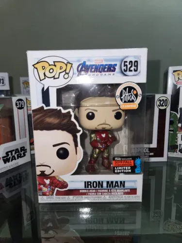 Funko pop Homem de ferro com as joia do infinito 529- edição exclusiva 2019 san diego