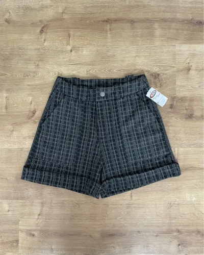 Short feminino xadrez M Life Sport NOVO