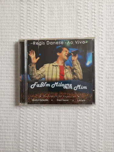 CD Regis Danese Ao Vivo - Faz Um Milagre Em Mim