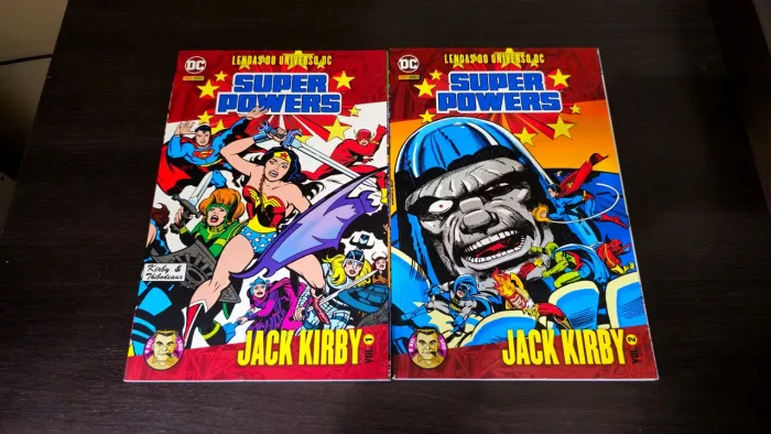 Super Powers 1 e 2 - Jack Kirby - Completo - Lendas do Universo DC - HQ Panini