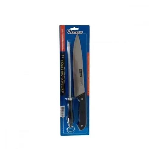 Kit Facas Com 2 Pecas N-2 - Western