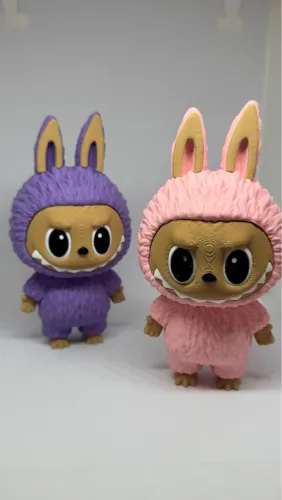 Bonecos de labubu em 3D - Coleção Exclusiva