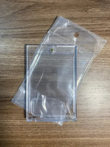 Porta Cartões Magnético - Kit com 5 unidades - One Touch 55pt - Display para cards