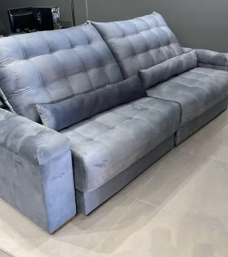 Sofá Retrátil e Reclinável 2,90m (FAZEMOS ENTREGA DF E ENTORNO)