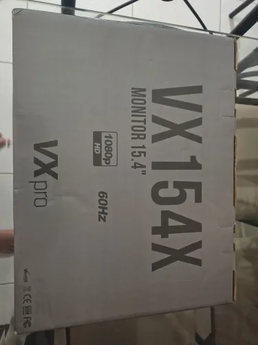 Monitor VX154X 15.4" 1080p 60Hz - Novo!