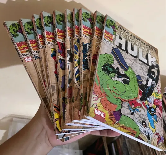 O incrível Hulk 10 volumes coleção histórica Marvel