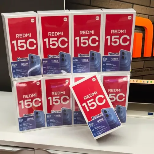 REDMI 15C 8/256GB, Novo lacrado
