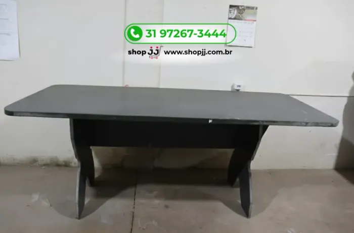 MESA DE PEDRA ARDOSIA EM ÓTIMO ESTADO 2 METROS