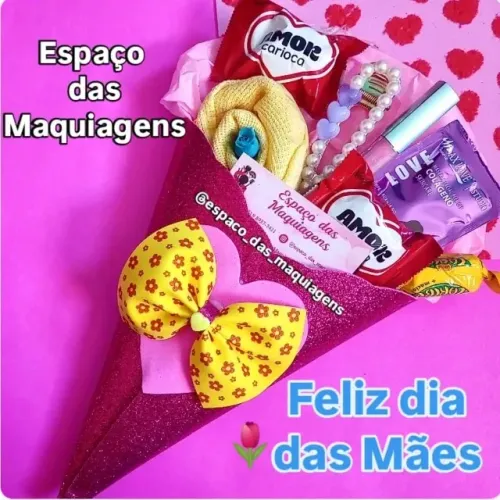 Buquê de maquiagem