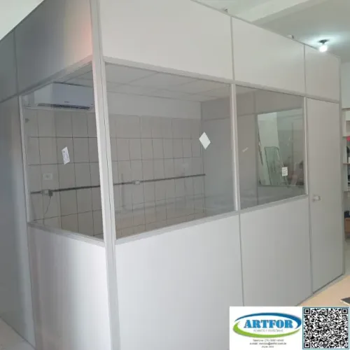 Fornecemos Divisórias Eucatex Instaladas, Divisórias para Salas Comerciais. Artfor.com.br