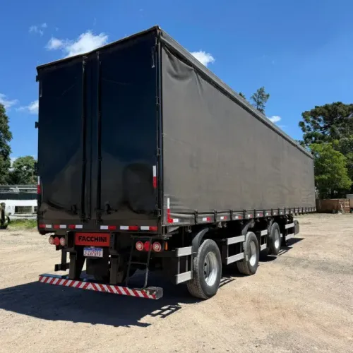 Carreta Sider 3 Eixos Reta Facchini 2015 28 Paletes Vanderleia