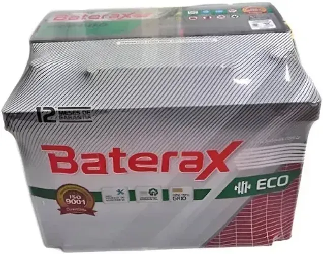 Promoção Bateria baterax 60Ah - com Garantia 12 meses, Instalação e Teste na Hora