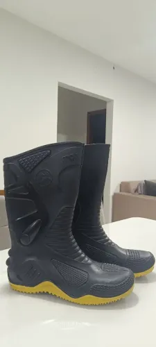 Bota Impermeável Chuva Motociclista 