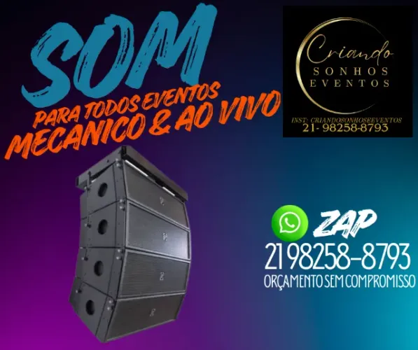 locação de som