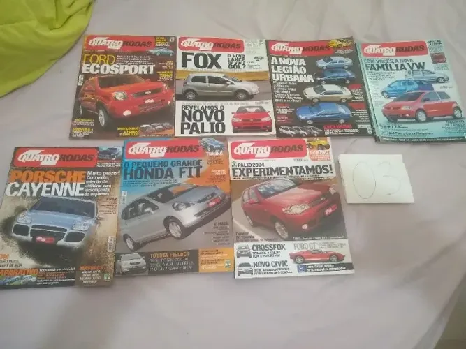 Revistas Quatro Rodas - 2003 (Kit)