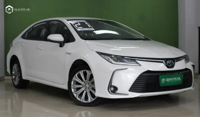 COROLLA ALTIS HYBRIDO ANO 2021 CÂMBIO AUTOMÁTICO CVT 1.8 VALOR REAL 129.990 
