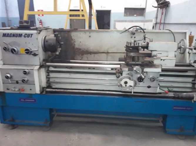 Torno mecânica magnum cut 1500x520  muito conservada