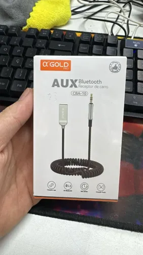 Adaptador Bluetooth AUX para Carro - ?'GOLD CBA-10