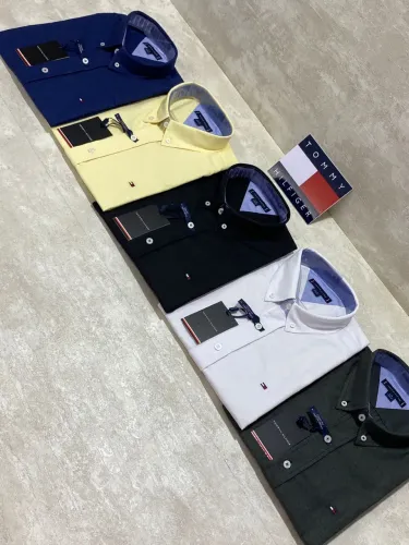 Nova Coleção Camisa Social Tommy Hilfiger Short Sleeves