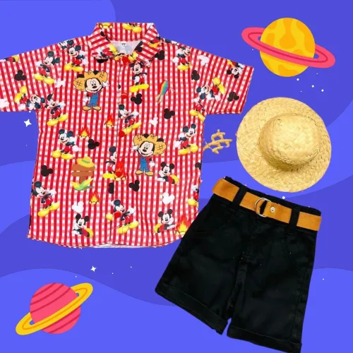 Conjunto inf. Masculino junino loja *