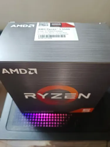 Ryzen 5 5500 com caixa e cooler original