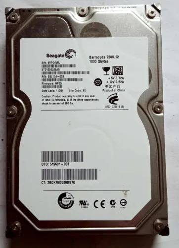 HD para desktop 1TB 1 Terabyte Seagate ST31000528AS