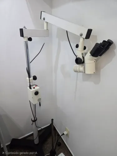 Microscopio cirúrgico treinamento