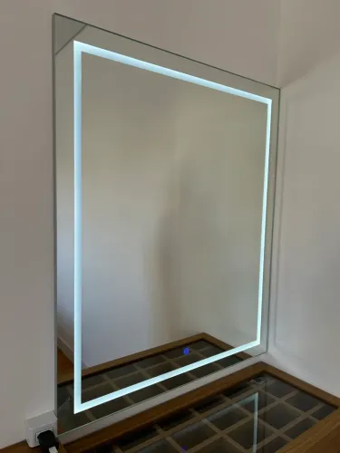 Espelho camarim grande 87x90 cm