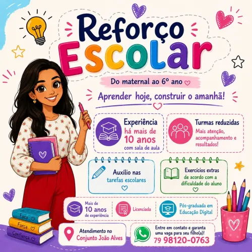 REFORÇO ESCOLAR