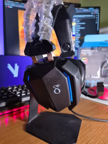 HEADSET GAMER RGB - NOVO!