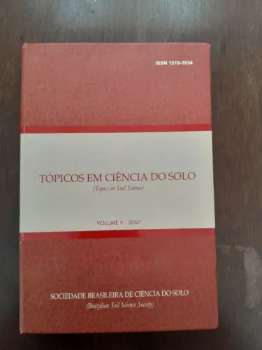 Livro Tópico em Ciência do Solo - Agronomia Engenharia 