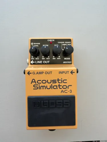 Boss AC3 accoustic simulator