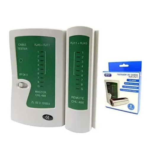 Testador De Cabo Rj-45/rj-11 Knup - Kp-m0002