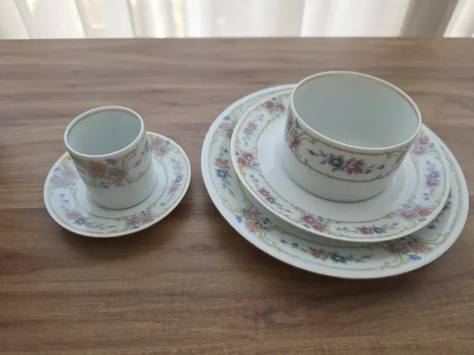 Louça Jantar Médaillon Renner conjunto de 129 peças