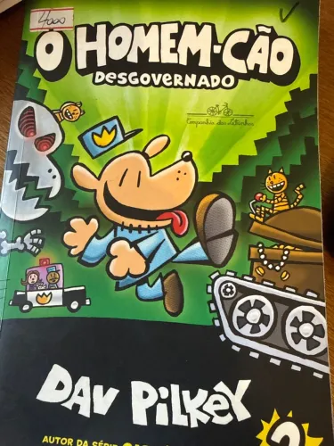 Livro homem cão desgovernado