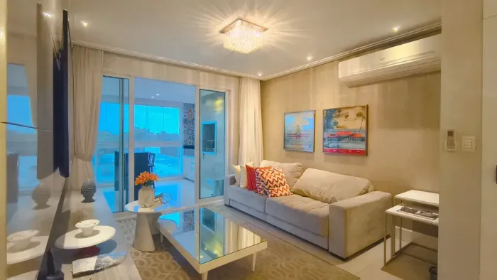 Diamond Residence Tower/ 3 Suítes/ Semi mobiliado/ 02 Vagas