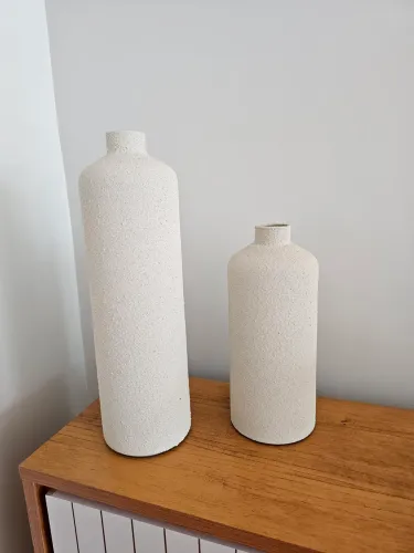 Conjunto de 2 vasos decorativos