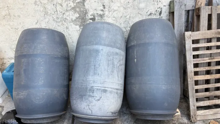 Tambor Bombona 200L Plástico 3 unidades 